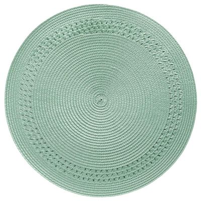 Lugar Americano Redondo Wolff Poliéster 38 cm Verde