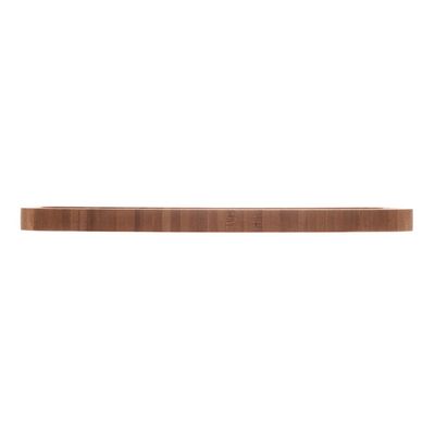 Petisqueira Bandeja Lyor Hire Retangular de Bambu 28x11cm