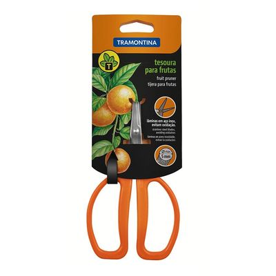 Tesoura para Frutas Tramontina em Aço Inox