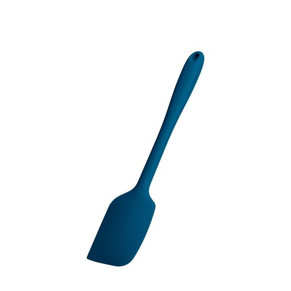Espátula de Silicone Euro Home SIL2737 28cm Azul Resistente Flexível Alta Durabilidade