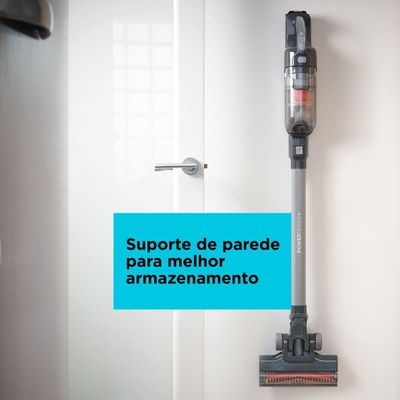 Aspirador de Pó Vertical e Portátil Sem Fio Black+Decker BHFEA18D1-BR 20V Preto e Cinza Bivolt