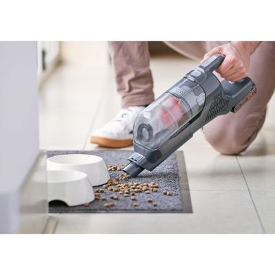 Aspirador de Pó Vertical e Portátil Sem Fio Black+Decker BHFEA18D1-BR 20V Preto e Cinza Bivolt