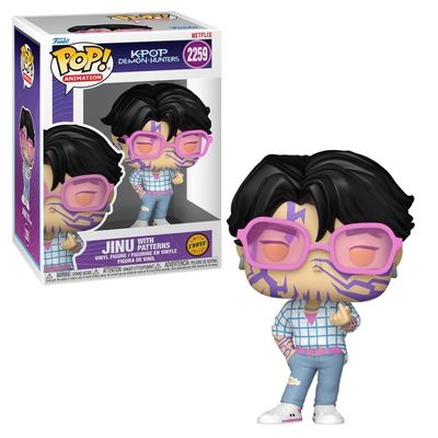 Kit Boneco Funko Pop! Guerreiras do K-Pop - Jinu+ Chaveiro