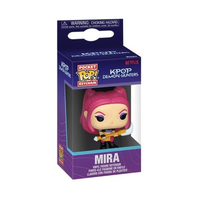 Kit Boneco Funko Pop! Guerreiras do K-Pop - Mira+ Chaveiro