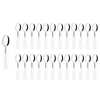 Colher de Sobremesa Aço Inox Talher Restaurante Buffet 60un Toronto