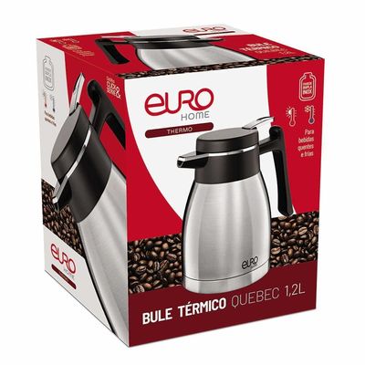 Bule Térmico Euro Home Quebec 1,2L
