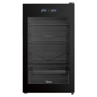Cervejeira Midea MDRX150FGGGL03 82L Frost Free Smart Inverter Porta de Vidro Triplo Bivolt Preta