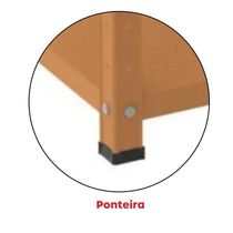 Estante De Estrutura Metálica Com 5 Prateleiras 175cm(a)92acm(l)30cm(p) Com Reforço Verde Miró