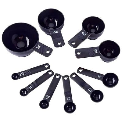 Conjunto De Colheres Medidoras Em Plástico 10 Peças