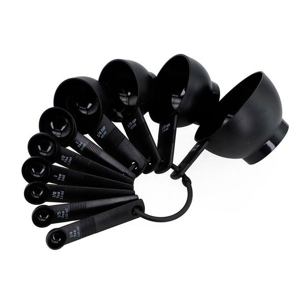Conjunto De Colheres Medidoras Em Plástico 10 Peças