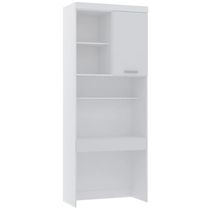 Escrivaninha Bancada Estudo Modulada 90cm Taiga Branco L01 - Mpozenato