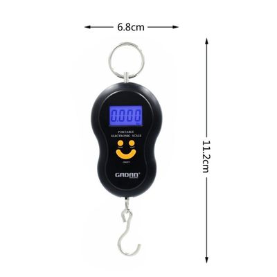 Balança Pendulo Portátil Digital Precisão Mão Até 50kg + 2 Pilhas