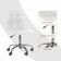 Kit 6 Cadeiras Office Eiffel Botonê Oficial Branco