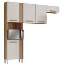 Cozinha Compacta 5 Portas Juma 210 Cm Atacama Off White Armoveis Atacama Off White