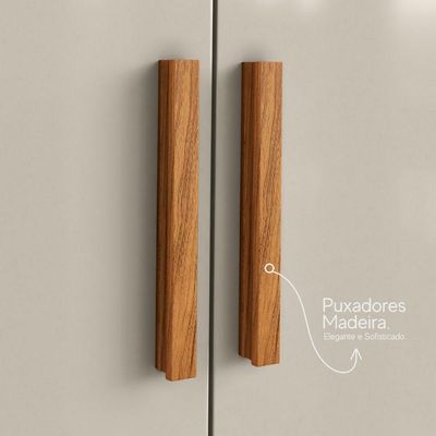 Cozinha Compacta 5 Portas Juma 210 Cm Atacama Off White Armoveis Atacama Off White