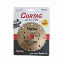 Disco De Corte Diamantado Cortag Supermetal 115mm