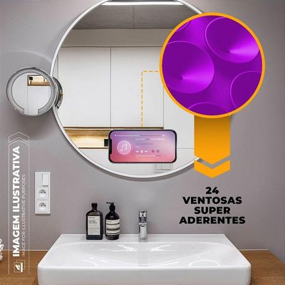 Kit Capa Crystal Slim para iphone 17 Air +  Ventosa - Roxo - Gshield