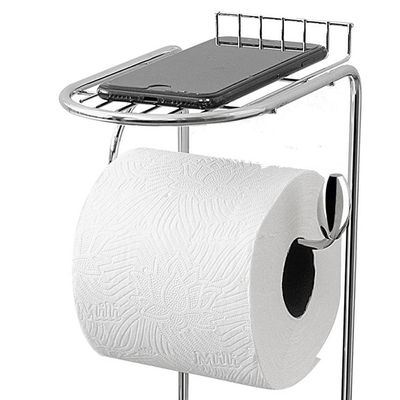 Suporte Papel Higiênico Utimil de Chão 4 Rolos