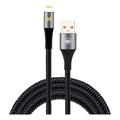 Cabo Carregador Turbo Lightning 5A Reforçado para  iPhone X 11 12 13 14 iPad