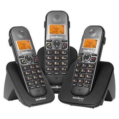 Telefone Sem Fio Intelbras Ts5123 Preto