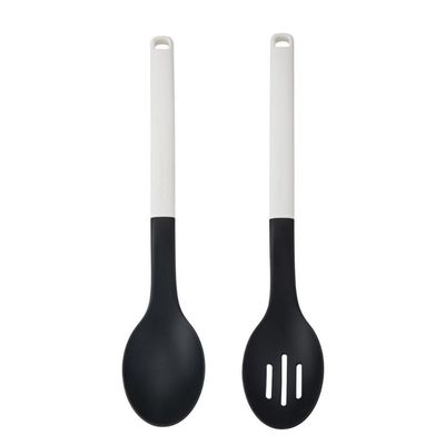 Jogo Colher Perfurada E Sólida Multiuso Branco Kitchenaid