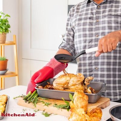 Jogo Colher Perfurada E Sólida Multiuso Branco Kitchenaid