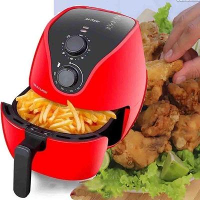 Fritadeira Airfryer Multilaser Familia 4litros Ce083 Vermelho 110V