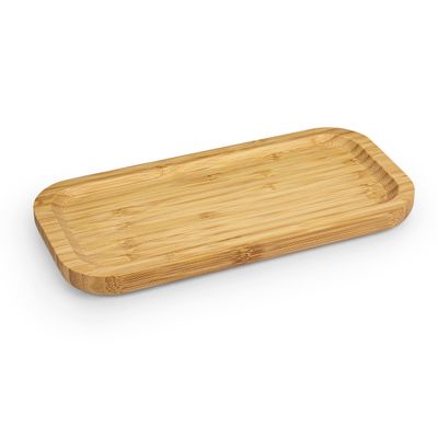 Bandeja Retangular Euro Home Bambu 25x12cm Material Sustentável