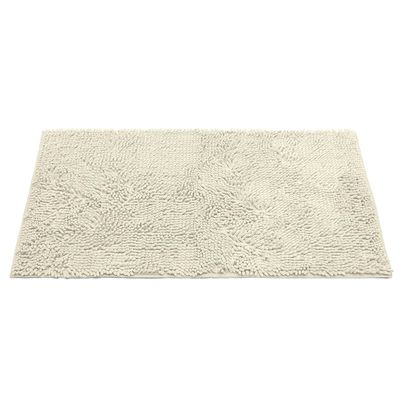 Tapete Buettner Microfibra Antiderrapante Chenille Cadiz 50x100m Marfim