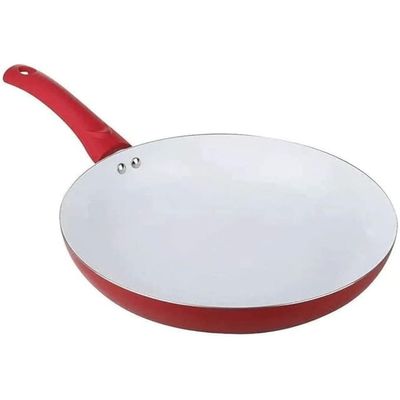 Frigideira Antiaderente Revestimento Cerâmico 22cm Vermelha