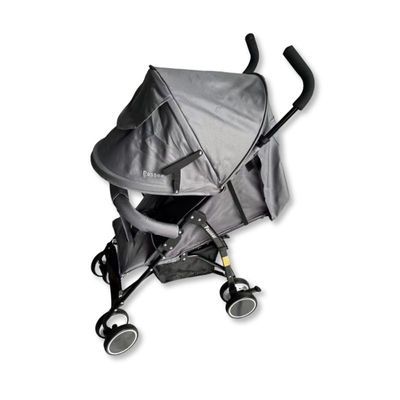 CARRINHO DE BEBE COMPACTO ALFA B 5N CINZA - PASSEAR BABY