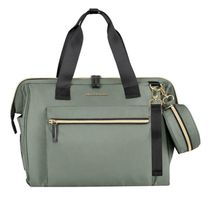 BOLSA MATERNIDADE LUXO MAXI ARMY GREEN (VERDE) - KIKKA BOO