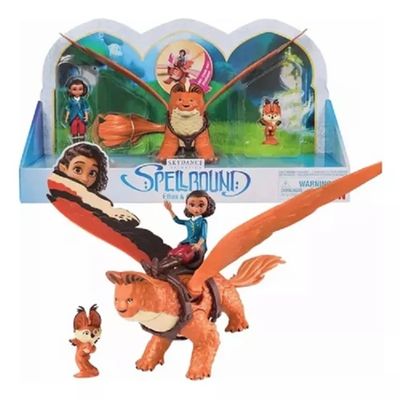 PACK 3 BONECOS ELLIAN GRIFO MONTARIA E FILHOTES ENFEITIÇADOS - SUNNY