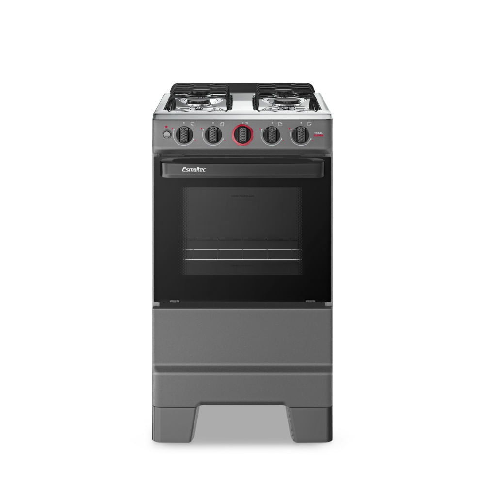 Fogão 4 Bocas Esmaltec Ideal Super Inox - Bivolt - 4121
