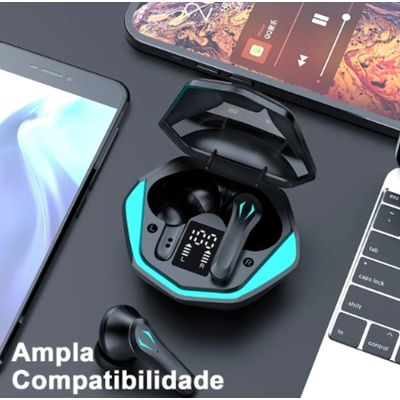 Fone De Ouvido Gamer Tws Fn-B23 Bluetooth 5.3 HiFi