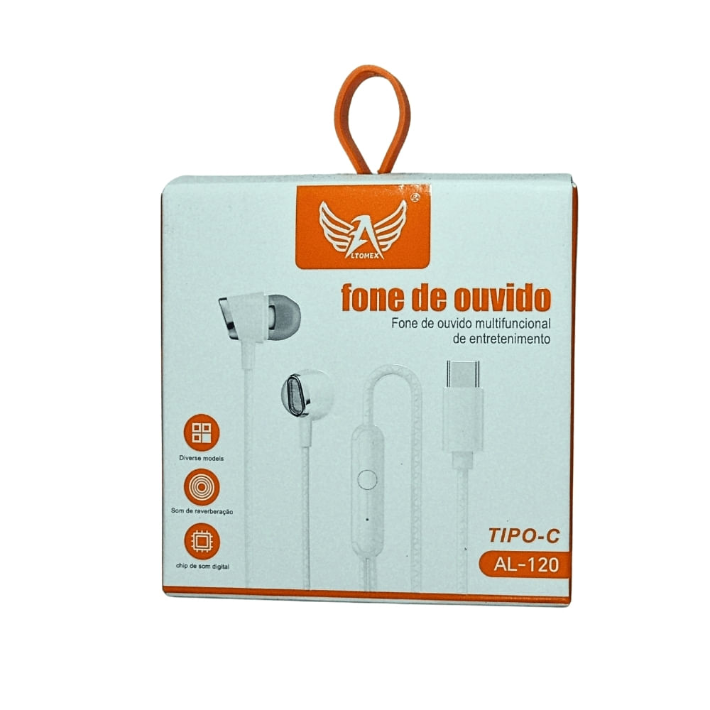 Fone de Ouvido Altomex Al-120