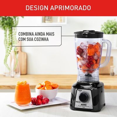 Liquidificador Power Mix LQ19 Arno Preto 127V