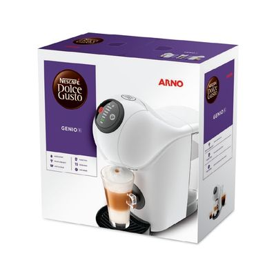 Cafeteira Expresso Arno Dolce Gusto Genio S Basic Branca 127V