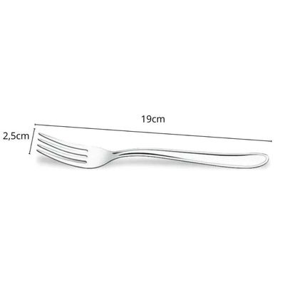 Faqueiro 180 Talheres Garfos Colheres Facas de Mesa Inox Turim Restaurante Mesa Posta Buffet