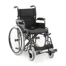 Cadeira de Rodas Manual Aço em Dobrável até 120 Kg Tamanho 44 D400 Dellamed