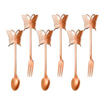 Jogo de Talheres L`Hermitage Romantique Inox 6 Peças Cobre