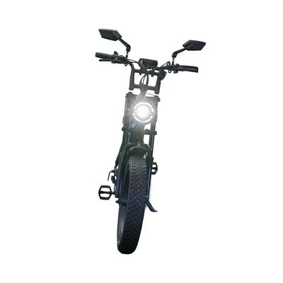 Bicicleta Scooter Elétrica WX-19 Wehawk 750W Bat 48V 15Ah Litio Banco Marrom