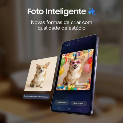 Smartphone Samsung Galaxy S26 Ultra 5G Tela 6.9" 256GB Câmera Quadrupla 200MP Violeta / Bivolt