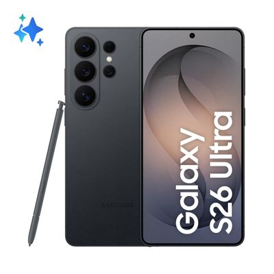Smartphone Samsung Galaxy S26 Ultra 5G Tela 6.9" 256GB Câmera Quadrupla 200MP Preto / Bivolt