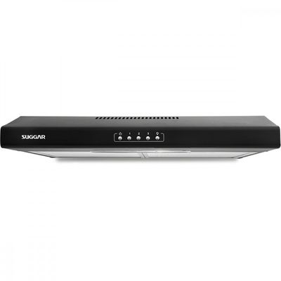Depurador de Ar 60cm Slim DI61 3 Velocidades Suggar Preto / 110v