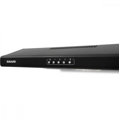 Depurador de Ar 60cm Slim DI61 3 Velocidades Suggar Preto / 110v