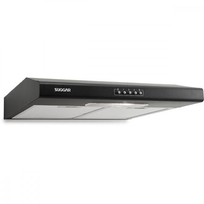 Depurador de Ar 60cm Slim DI61 3 Velocidades Suggar Preto / 220v
