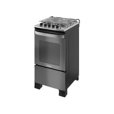 Fogão Itachef Reflecta 4 Bocas com Mesa de Inox e Tripla Chama Itatiaia REFLECTA FUMÃÂ / Bivolt