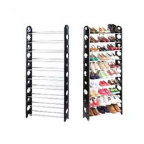 Sapateira 30 Pares Organizador Modular 10 Prateleiras Para 60 Sapatos