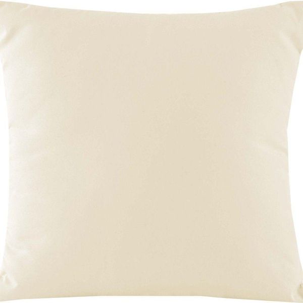 Capa De Almofada Namoratta Hipercal Peletizado 180 Fios 1 Peça 45x45 Cm 100% Poliéster - Marfim